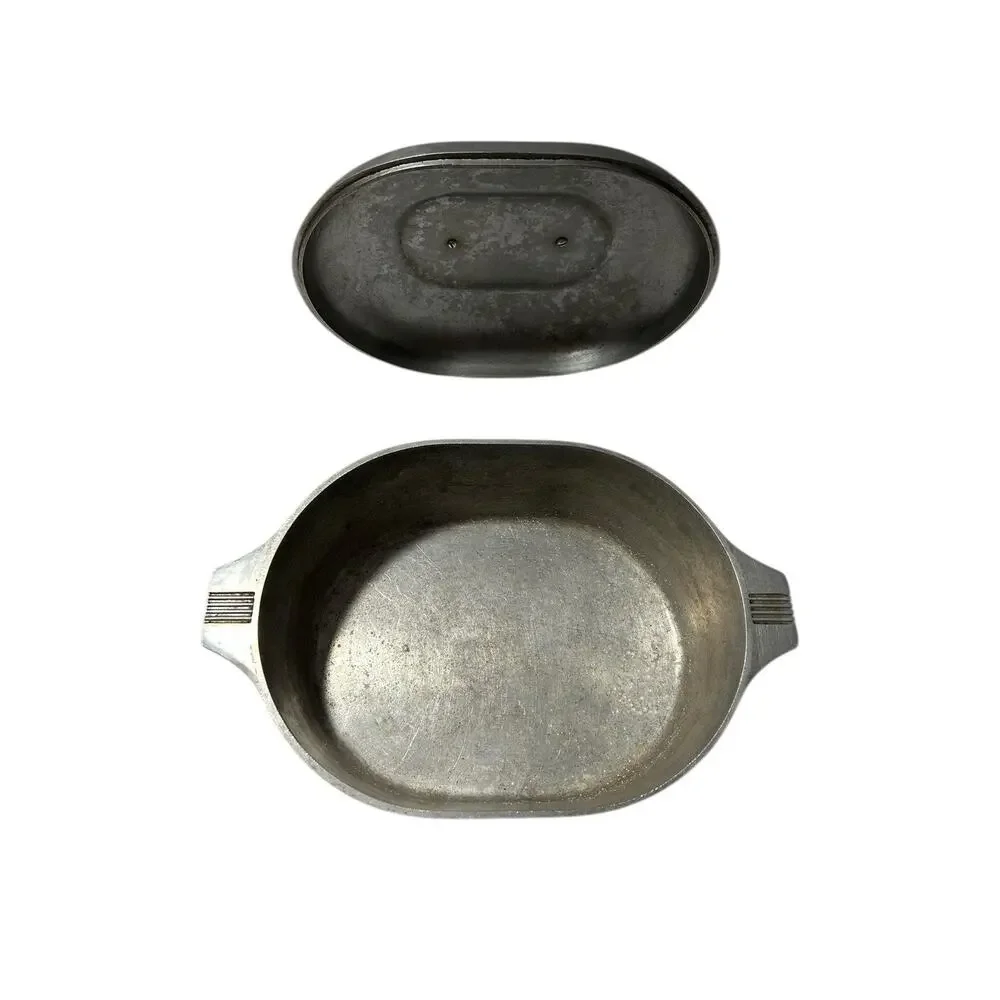 Wagner Ware Magnalite 8 Qt 4265-M Roaster Dutch Oven Pot w/Lid Heavy